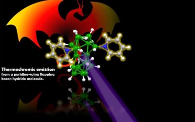 Fluorescent dragon molecule