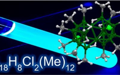 Swollen Polyhedral Volume of the anti-B18H22 Cluster via Extensive Methylation: anti-B18H8Cl2Me12